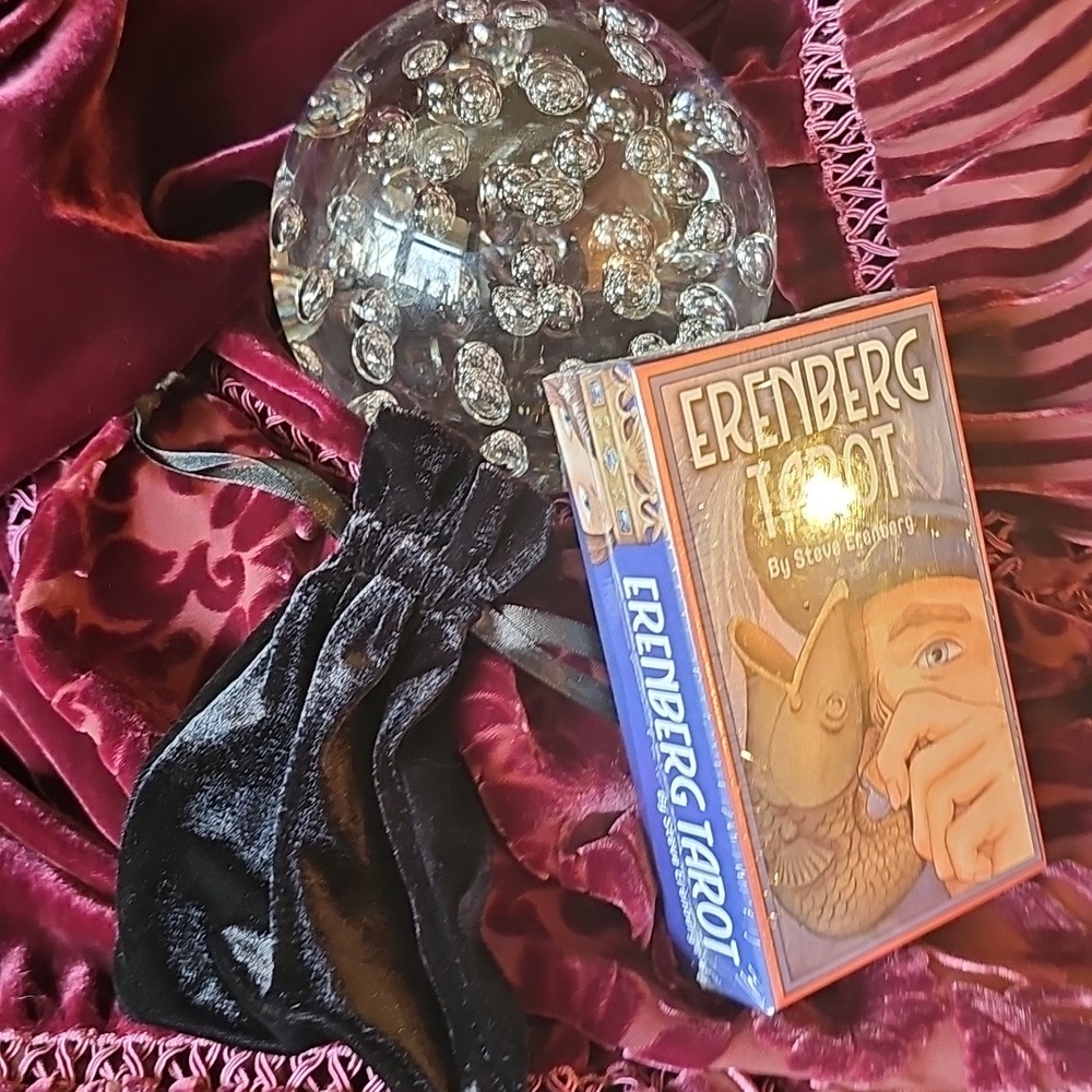 ✨️✨️Erenburg Tarot Deck and Velvet Bag!🔮 78 Card Deck And Book - Picture 8 of 11